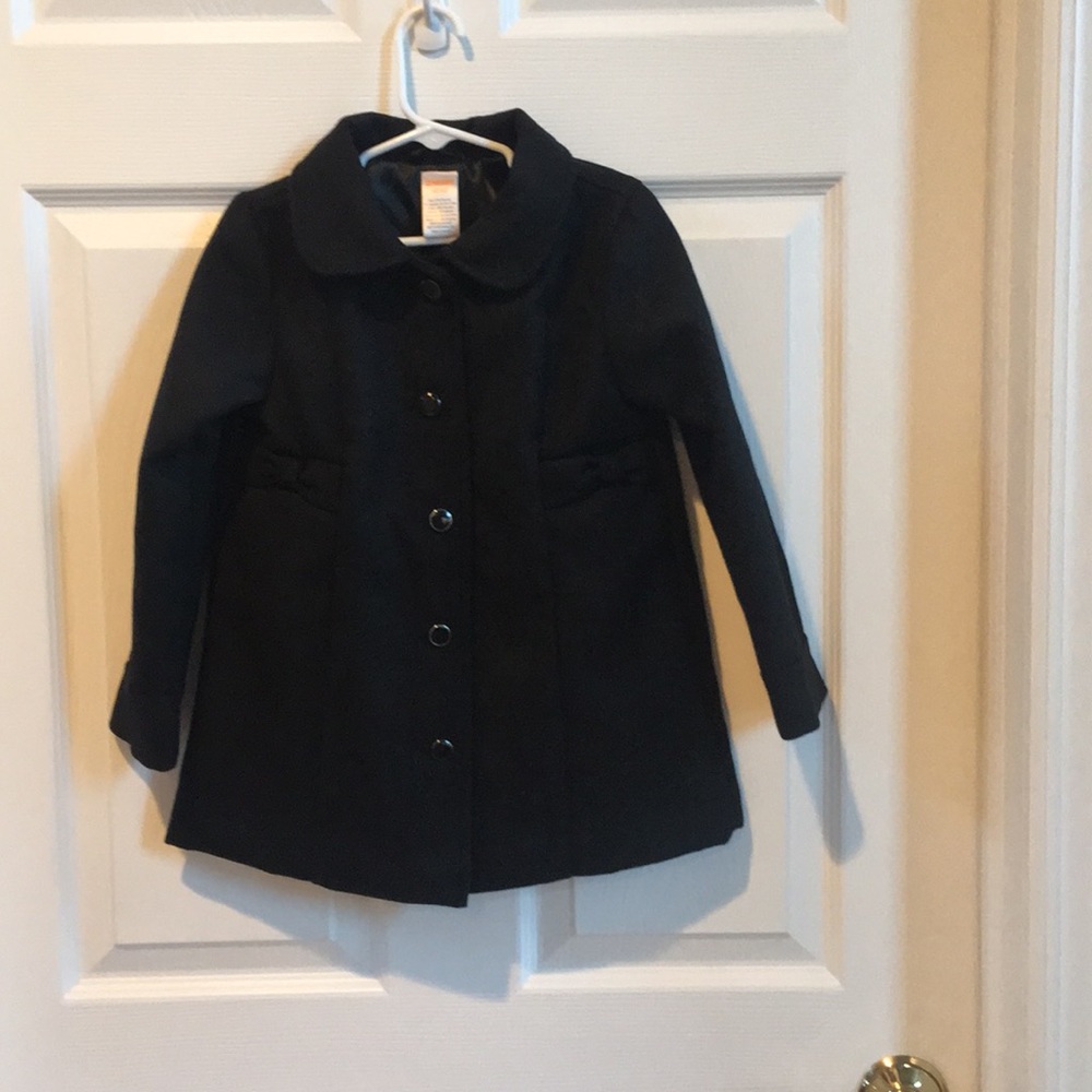 Toddler black coat